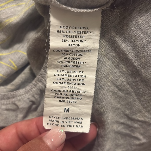 Strapless Tiered Bandeau Mini Dress Size Medium - Picture 3 of 5